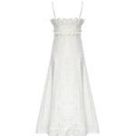 Abito midi in pizzo Sangallo A04451622 0002 ALBERTA FERRETTI 
