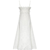 Abito midi in pizzo Sangallo A04451622 0002 ALBERTA FERRETTI 