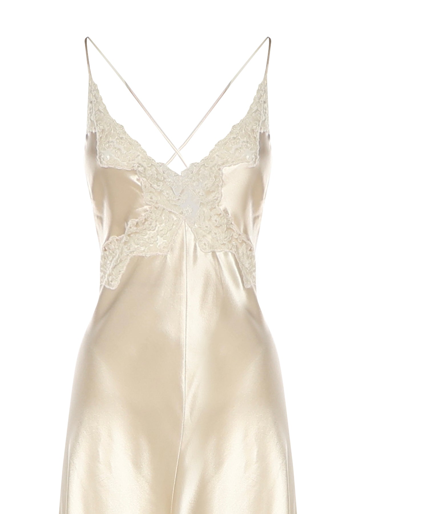 Abito lungo in seta A04601627 0002 ALBERTA FERRETTI 