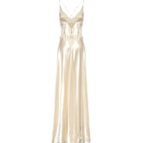 Abito lungo in seta A04601627 0002 ALBERTA FERRETTI 