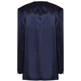 Giacca doppiopetto in seta A05081627 0290 ALBERTA FERRETTI 