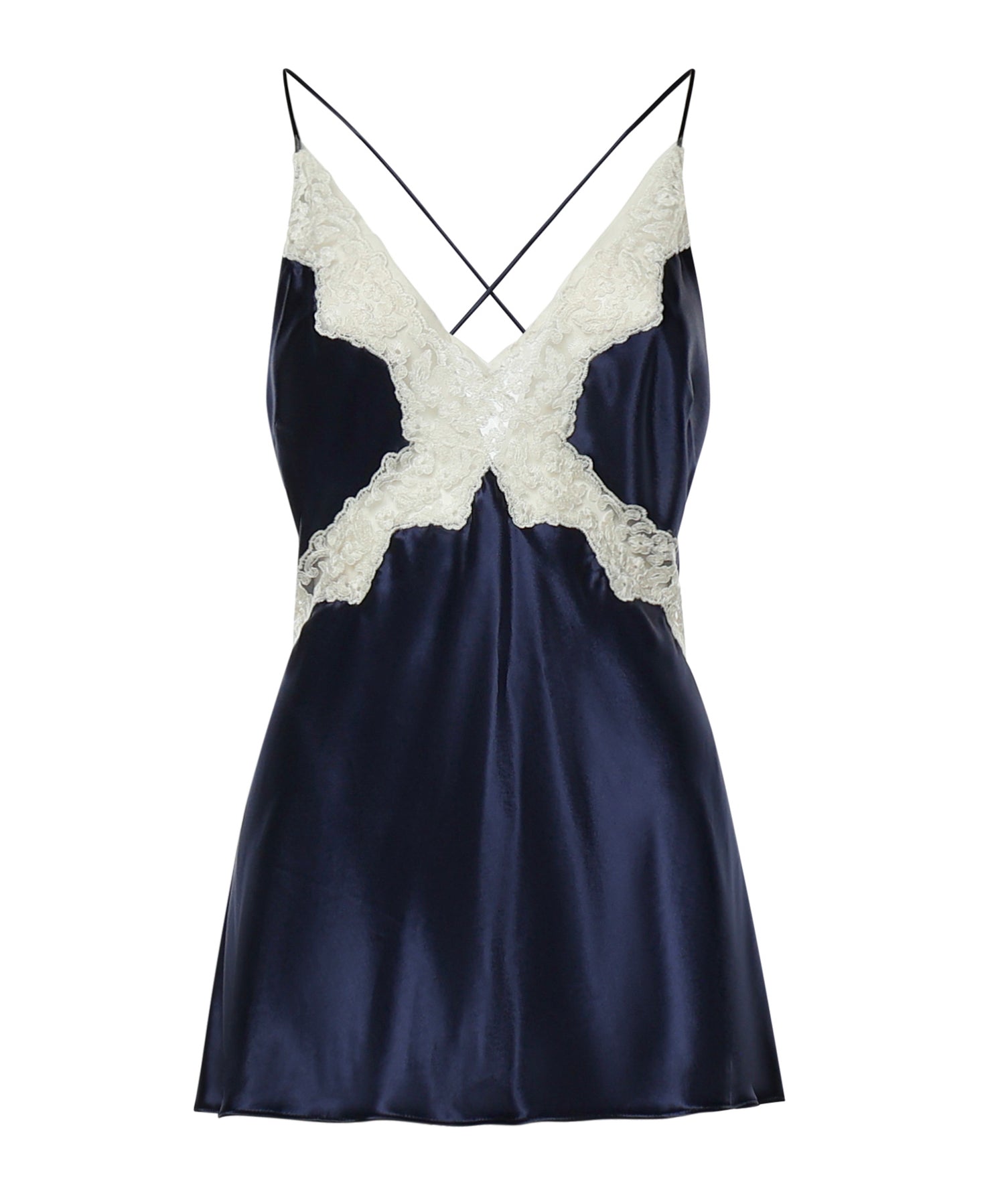 Top in raso con pizzo A08071627 1290 ALBERTA FERRETTI 