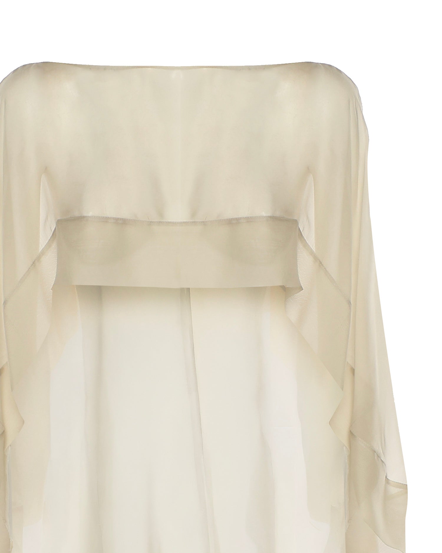 Mantella in chiffon di seta A3302115 471 ALBERTA FERRETTI 