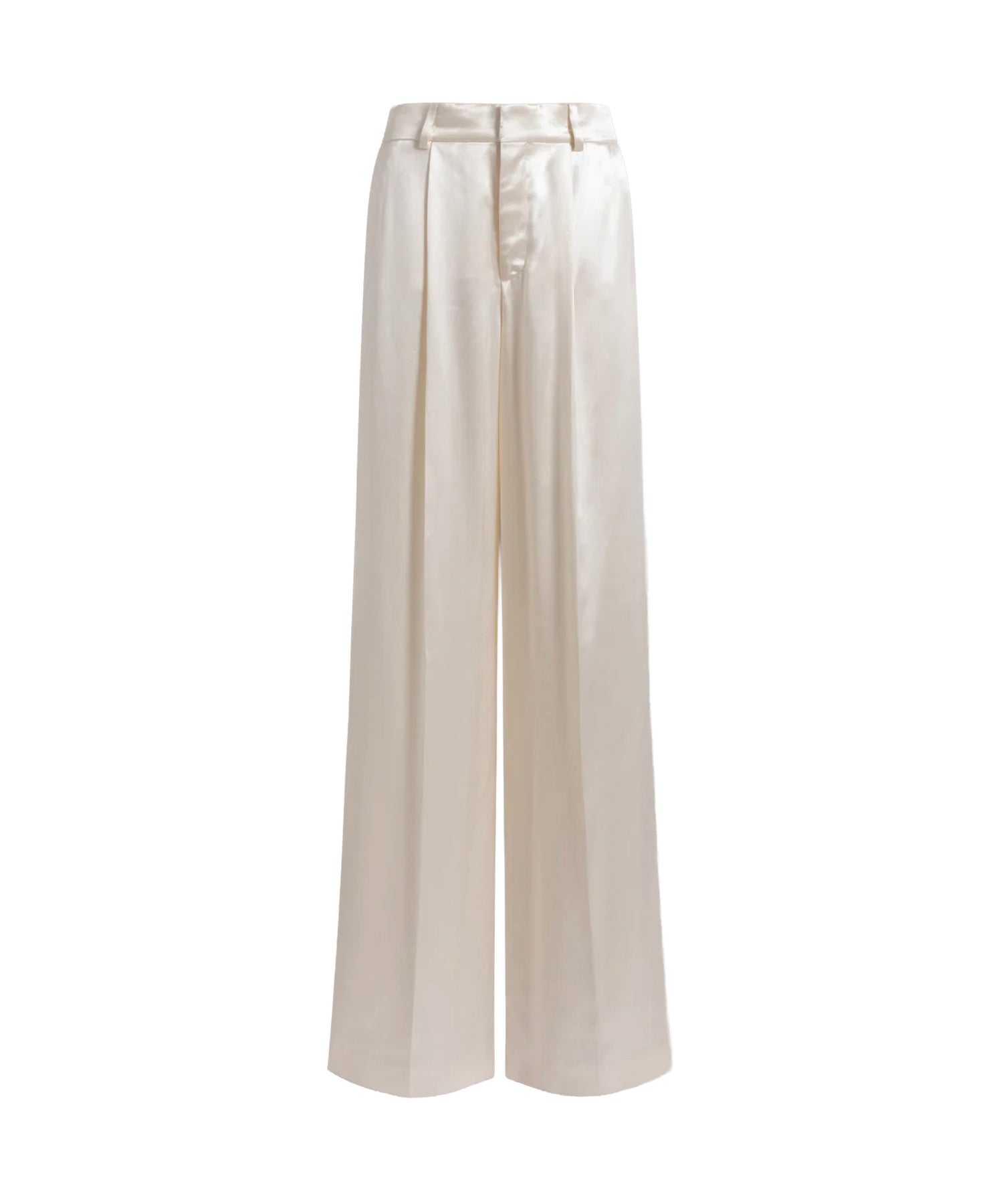 Pantaloni in raso lucido V03011627 0002 ALBERTA FERRETTI 