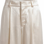 Pantaloni in raso lucido V03011627 0002 ALBERTA FERRETTI 