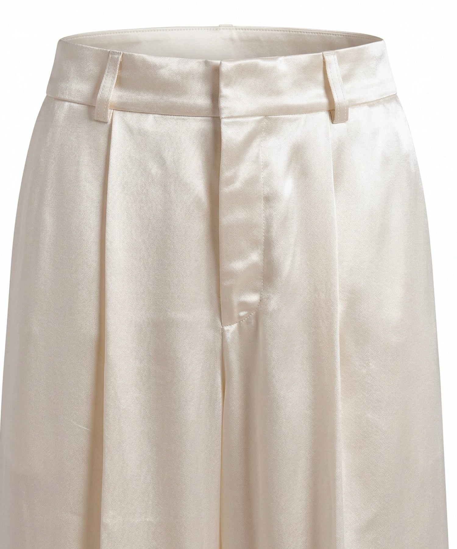 Pantaloni in raso lucido V03011627 0002 ALBERTA FERRETTI 