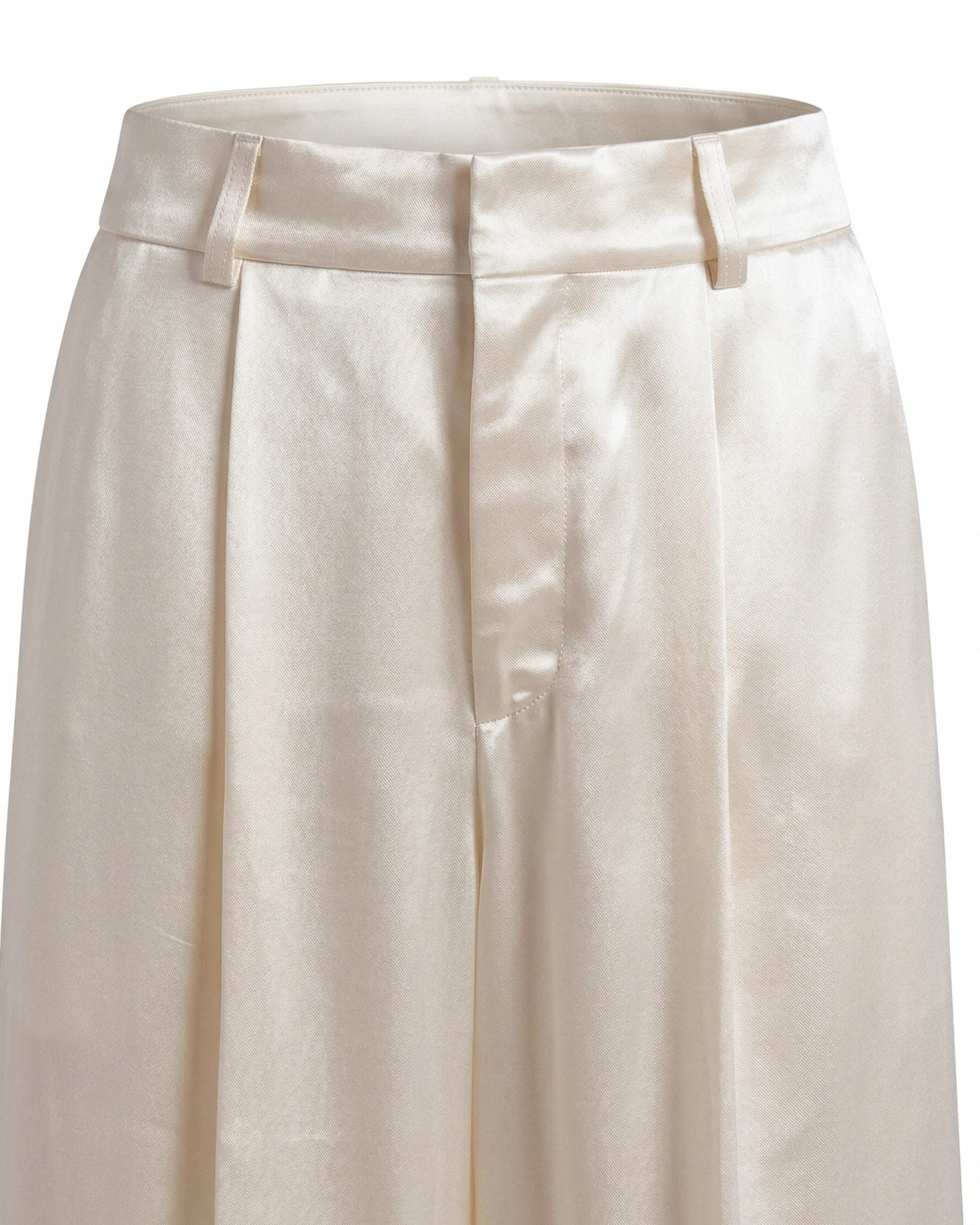 Pantaloni in raso lucido V03011627 0002 ALBERTA FERRETTI 