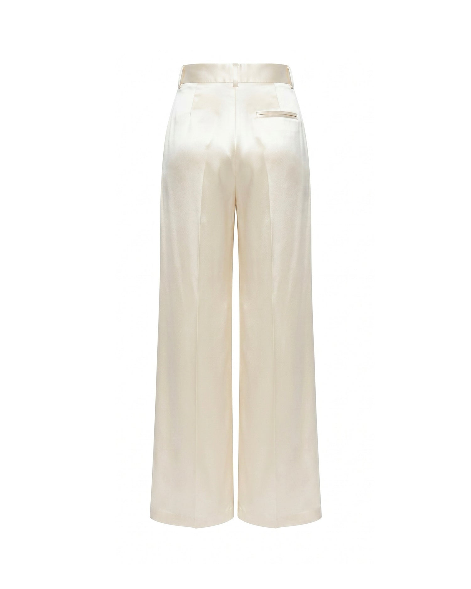 Pantaloni in raso lucido V03011627 0002 ALBERTA FERRETTI 
