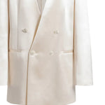 Giacca doppiopetto in raso lucido V05081627 0002 ALBERTA FERRETTI 