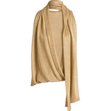 Top in rete di lurex con sciarpina V0805125 0606 ALBERTA FERRETTI 