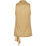Top in rete di lurex con sciarpina V0805125 0606 ALBERTA FERRETTI 