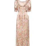 Abito midi in jacquard di seta stampata FABX4280F4680 1882 ALESSANDRA RICH 