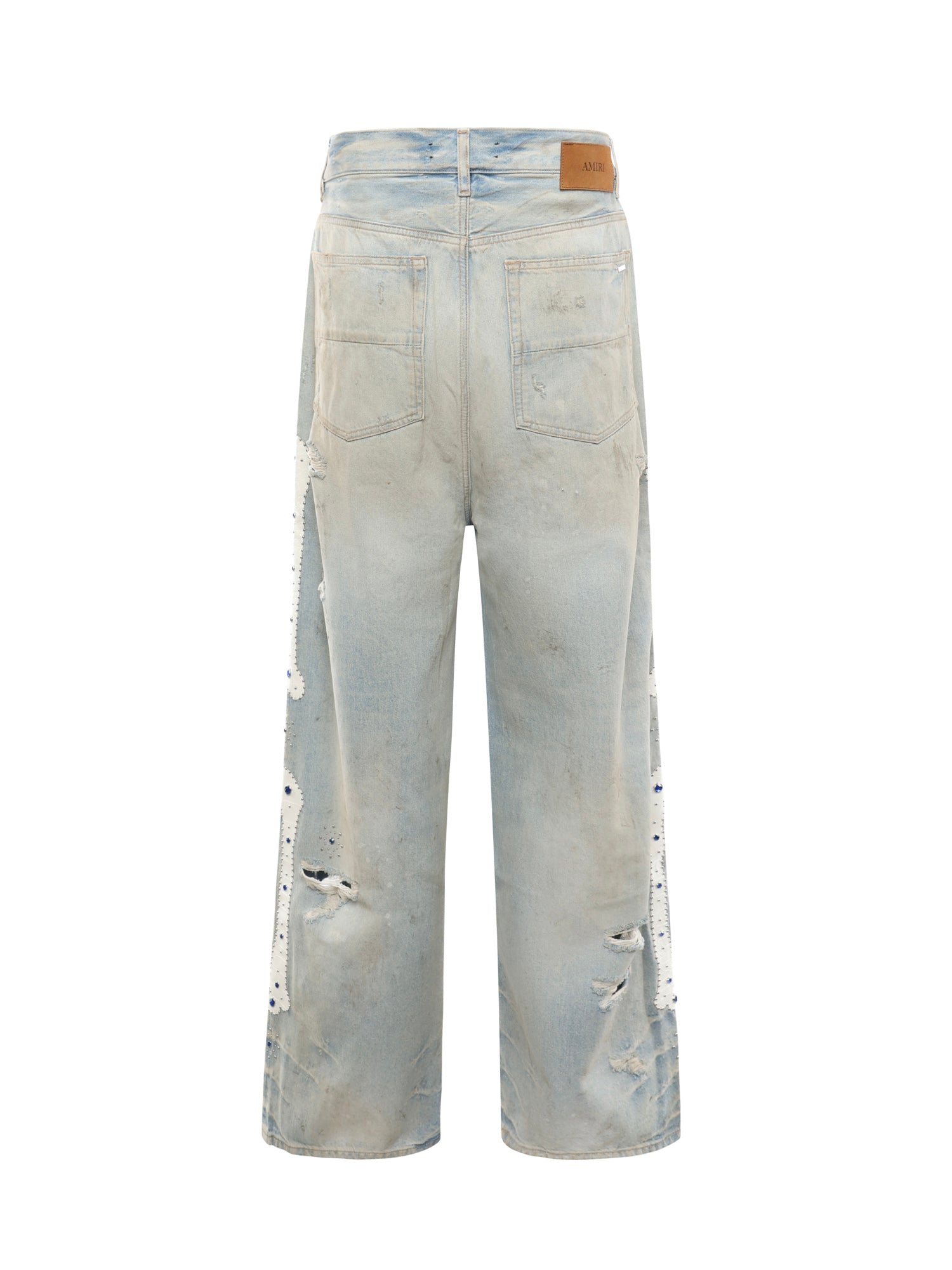 Jeans larghi con borchie AMBMJE1011 543 AMIRI 