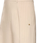 Pantaloni sartoriali gessati in misto viscosa e lino AMBMPA1043 271 AMIRI 