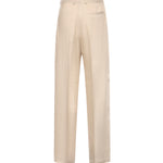 Pantaloni sartoriali gessati in misto viscosa e lino AMBMPA1043 271 AMIRI 