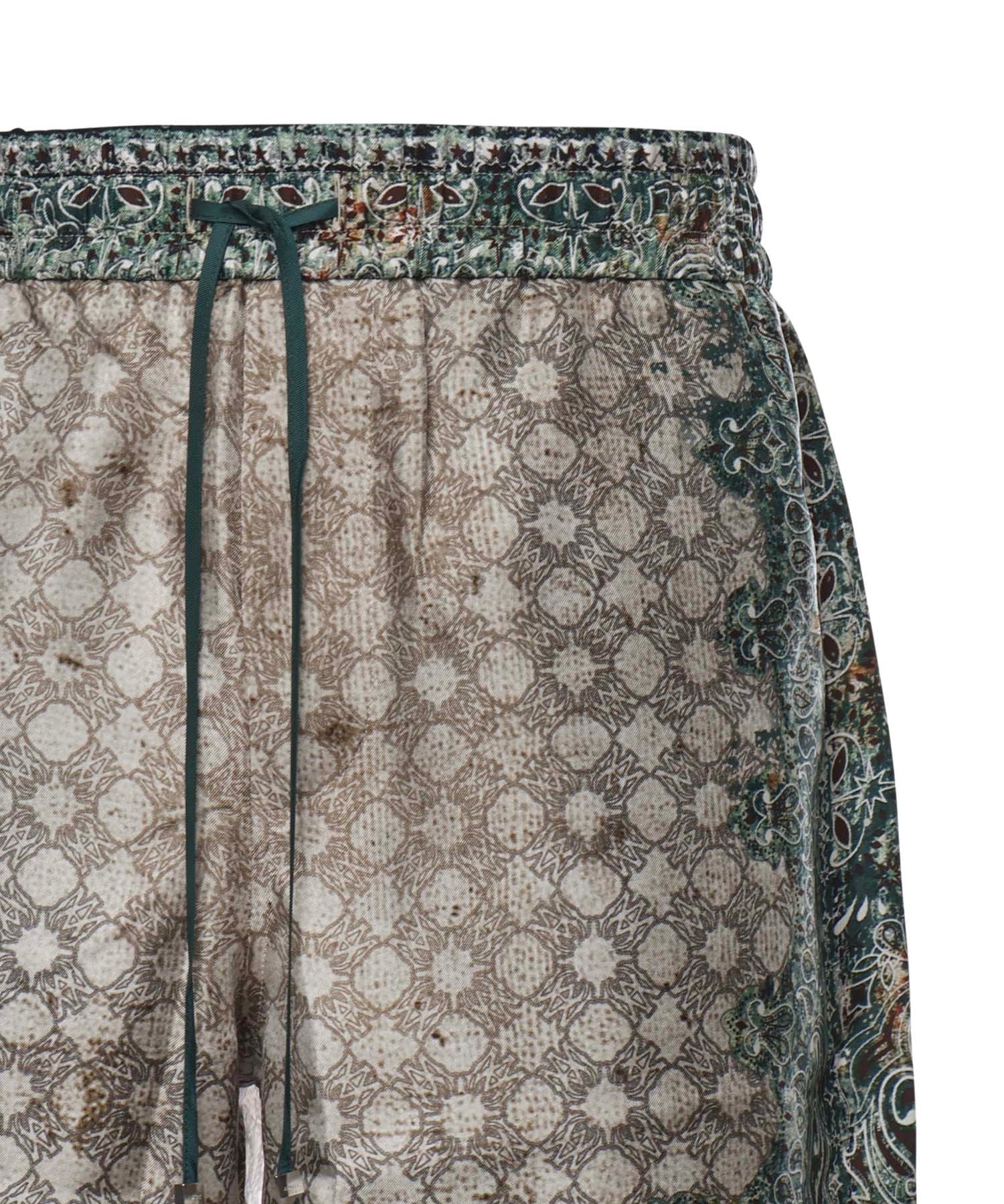 Bermuda con stampa in seta AMBMSO1036 900 AMIRI 