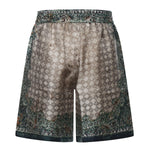 Bermuda con stampa in seta AMBMSO1036 900 AMIRI 