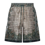 Bermuda con stampa in seta AMBMSO1036 900 AMIRI 