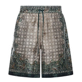 Bermuda con stampa in seta AMBMSO1036 900 AMIRI 