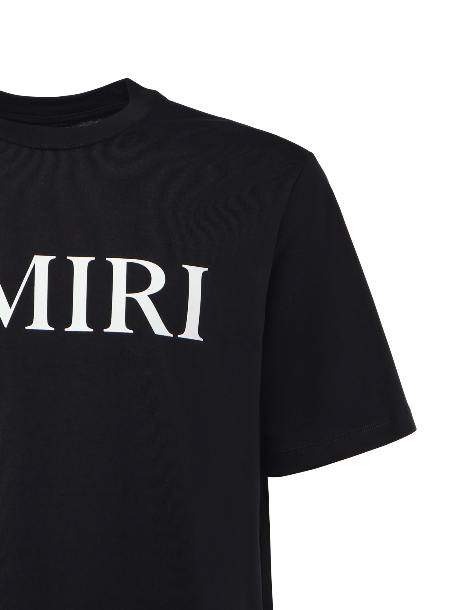 T-shirt in cotone con logo AMJYTE1073 001 AMIRI 
