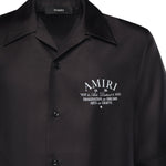 Camicia bowling con logo AMSTBW1018 001 AMIRI 