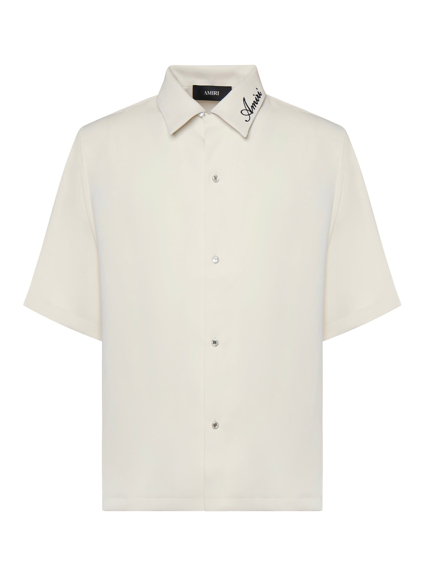 Camicia Camp con logo AMSTCA1127 271 AMIRI 