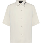 Camicia Camp con logo AMSTCA1127 271 AMIRI 