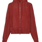 Felpa in cotone con borchie AMTOJR1012 633 AMIRI 