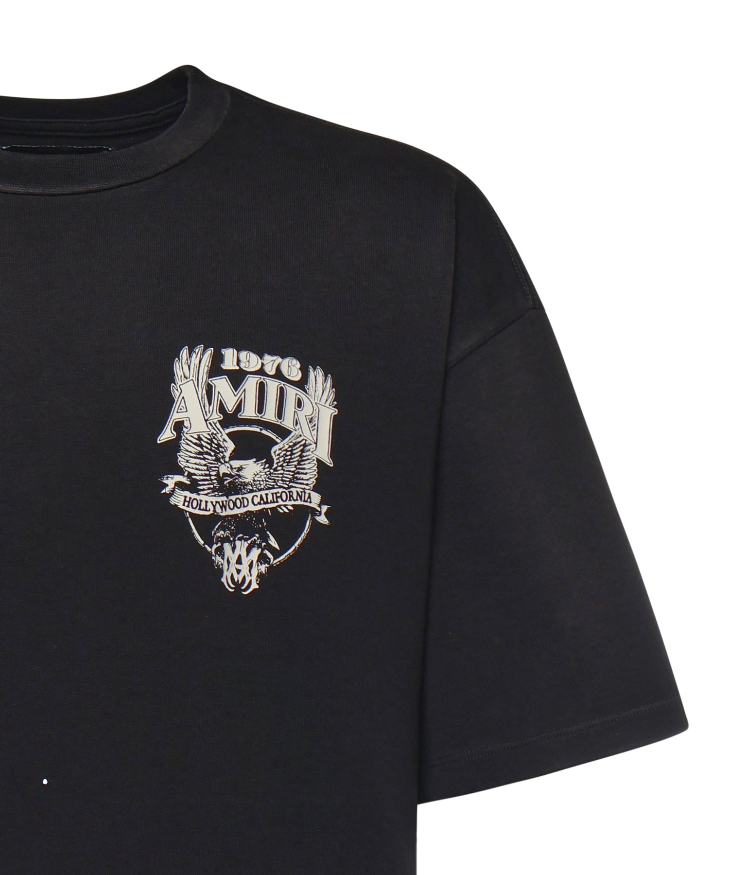 T-shirt Eagle con logo AMTOJR1024 001 AMIRI 