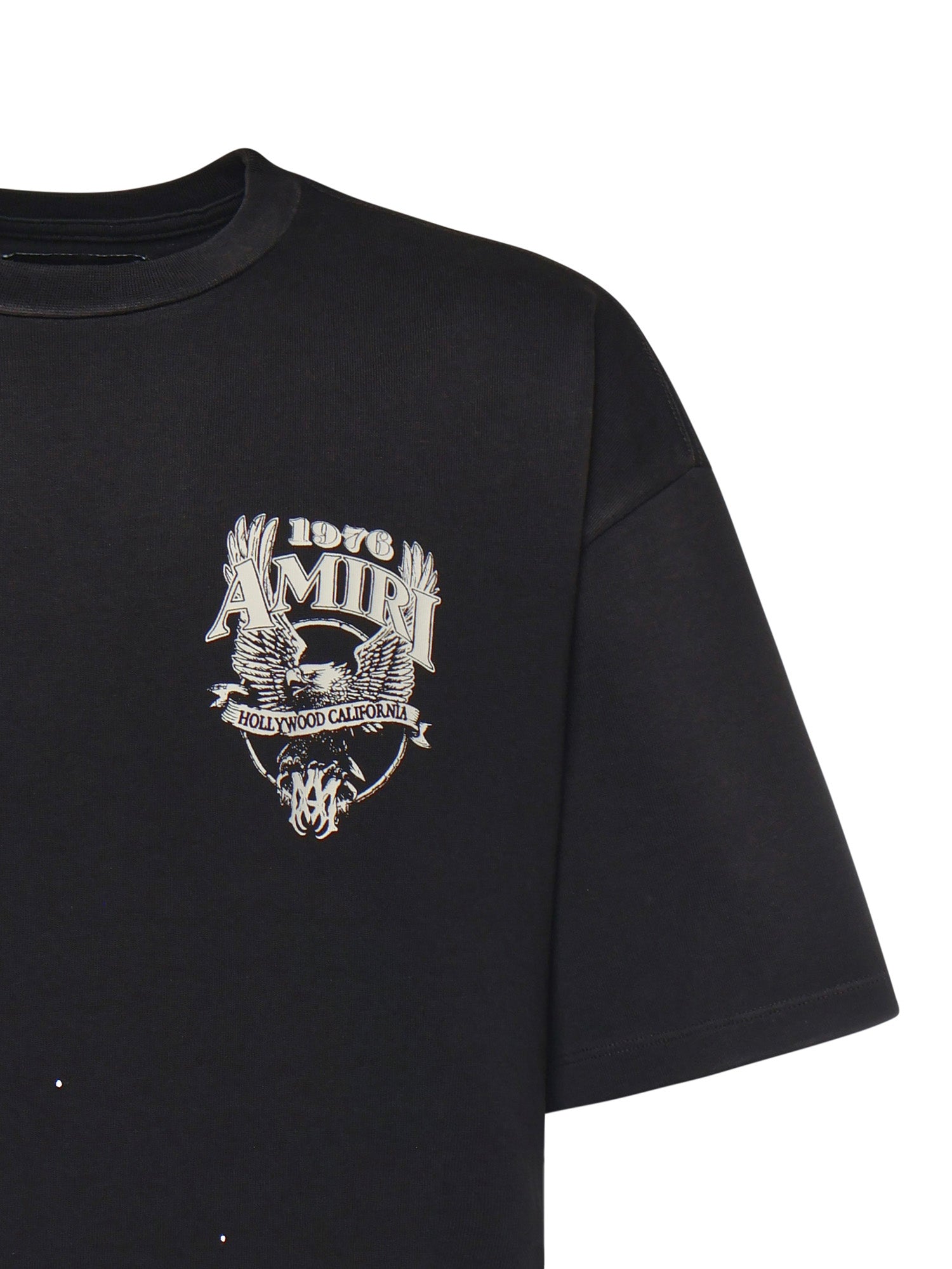 T-shirt Eagle con logo AMTOJR1024 001 AMIRI 