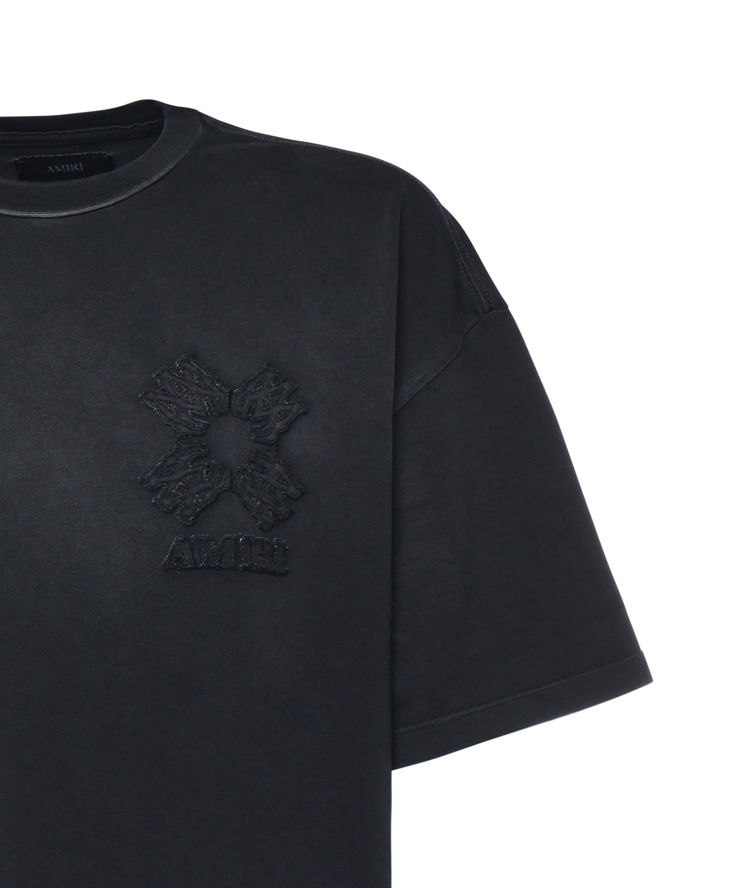 T-shirt Ma Quad con logo AMTOJR1029 001 AMIRI 