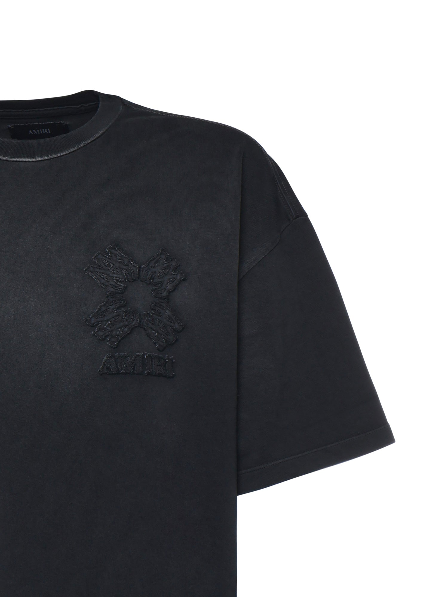 T-shirt Ma Quad con logo AMTOJR1029 001 AMIRI 