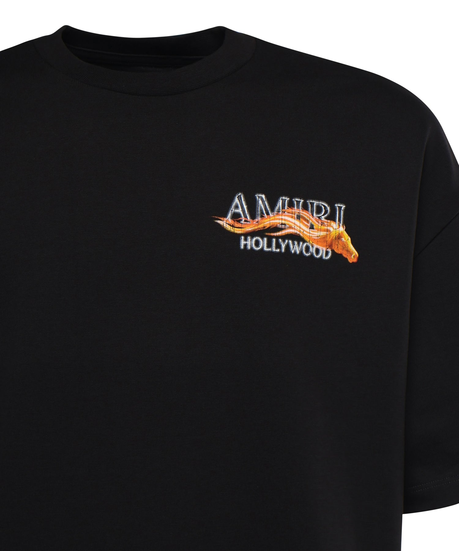 T-shirt con logo AMTOJR1050 001 AMIRI 