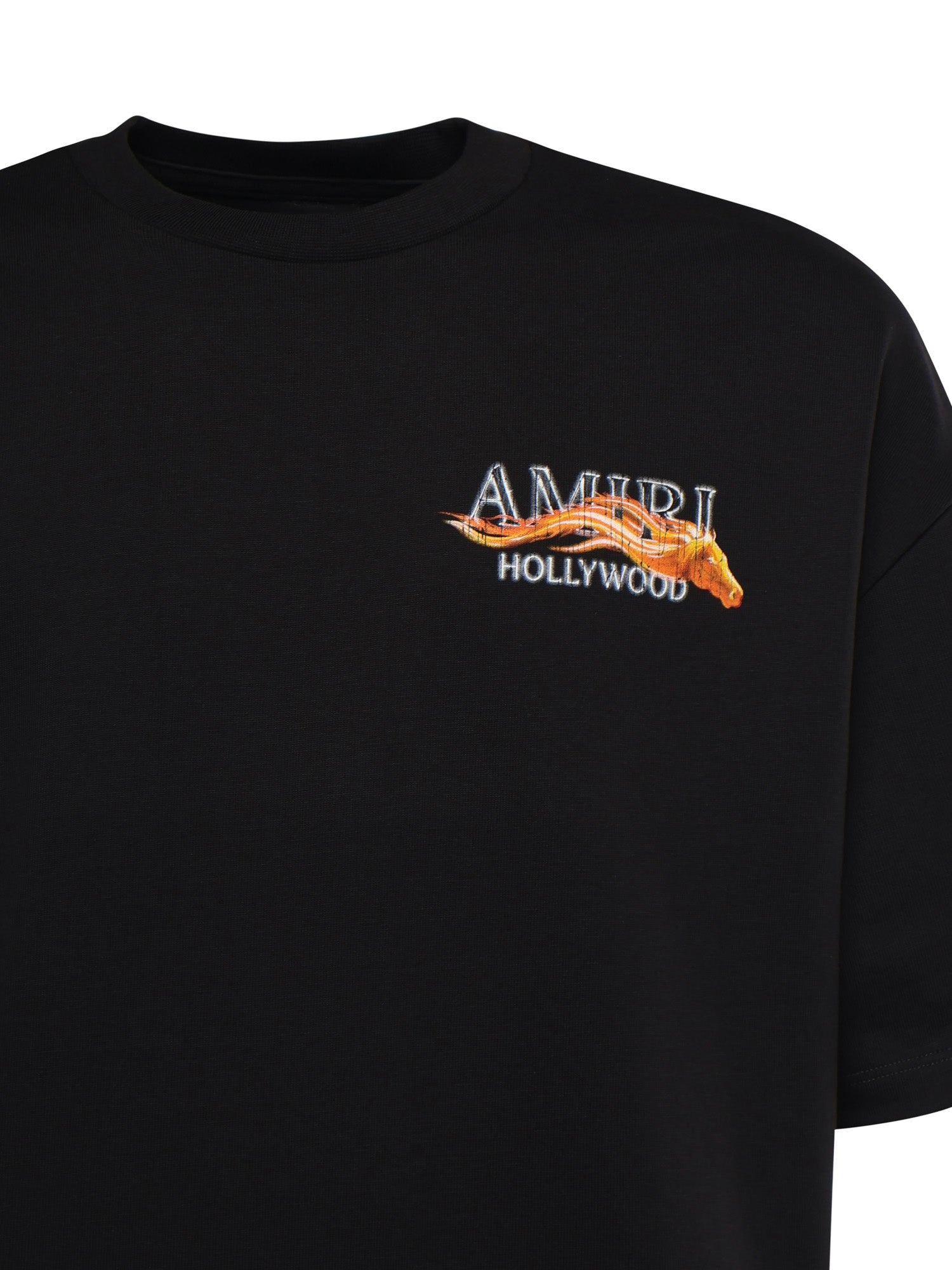 T-shirt con logo AMTOJR1050 001 AMIRI 