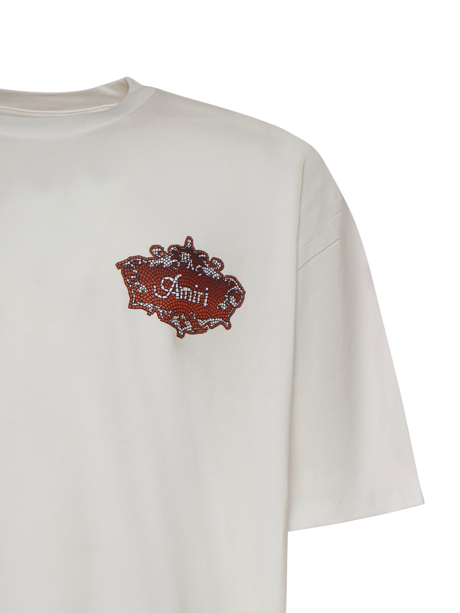 T-shirt Chateau Crest in cotone AMTOJR1059 127 AMIRI 