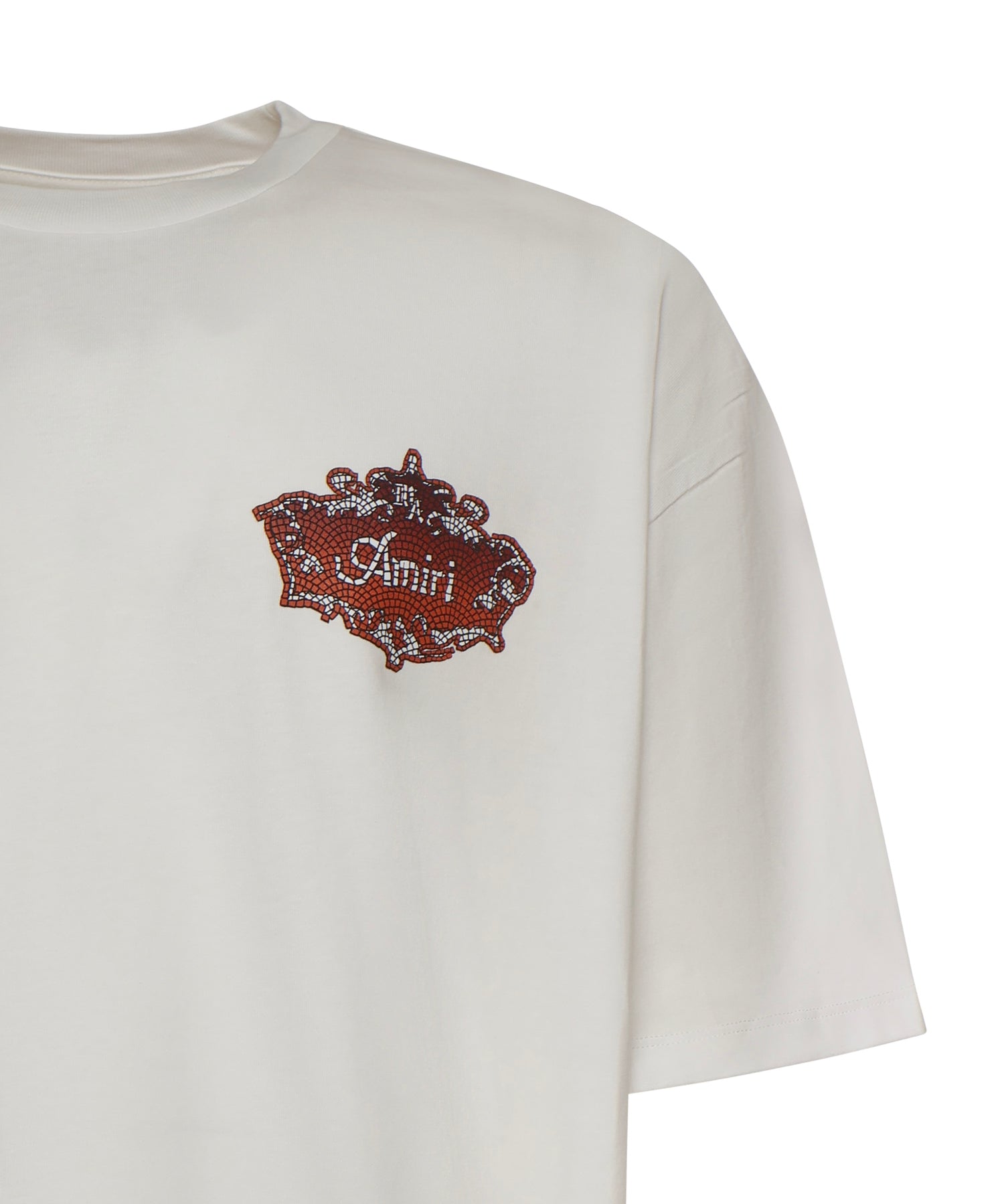 T-shirt Chateau Crest in cotone AMTOJR1059 127 AMIRI 