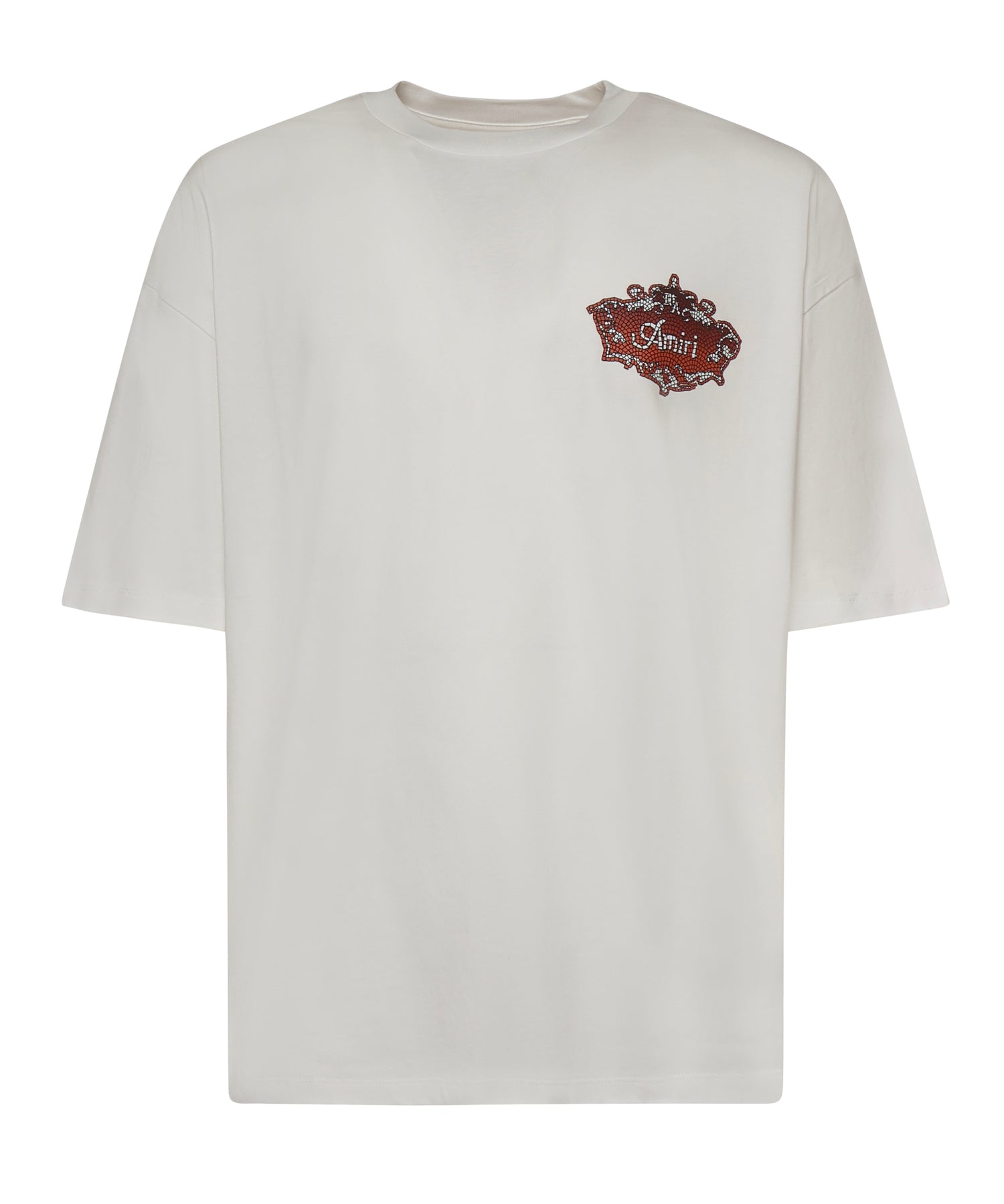 T-shirt Chateau Crest in cotone AMTOJR1059 127 AMIRI 