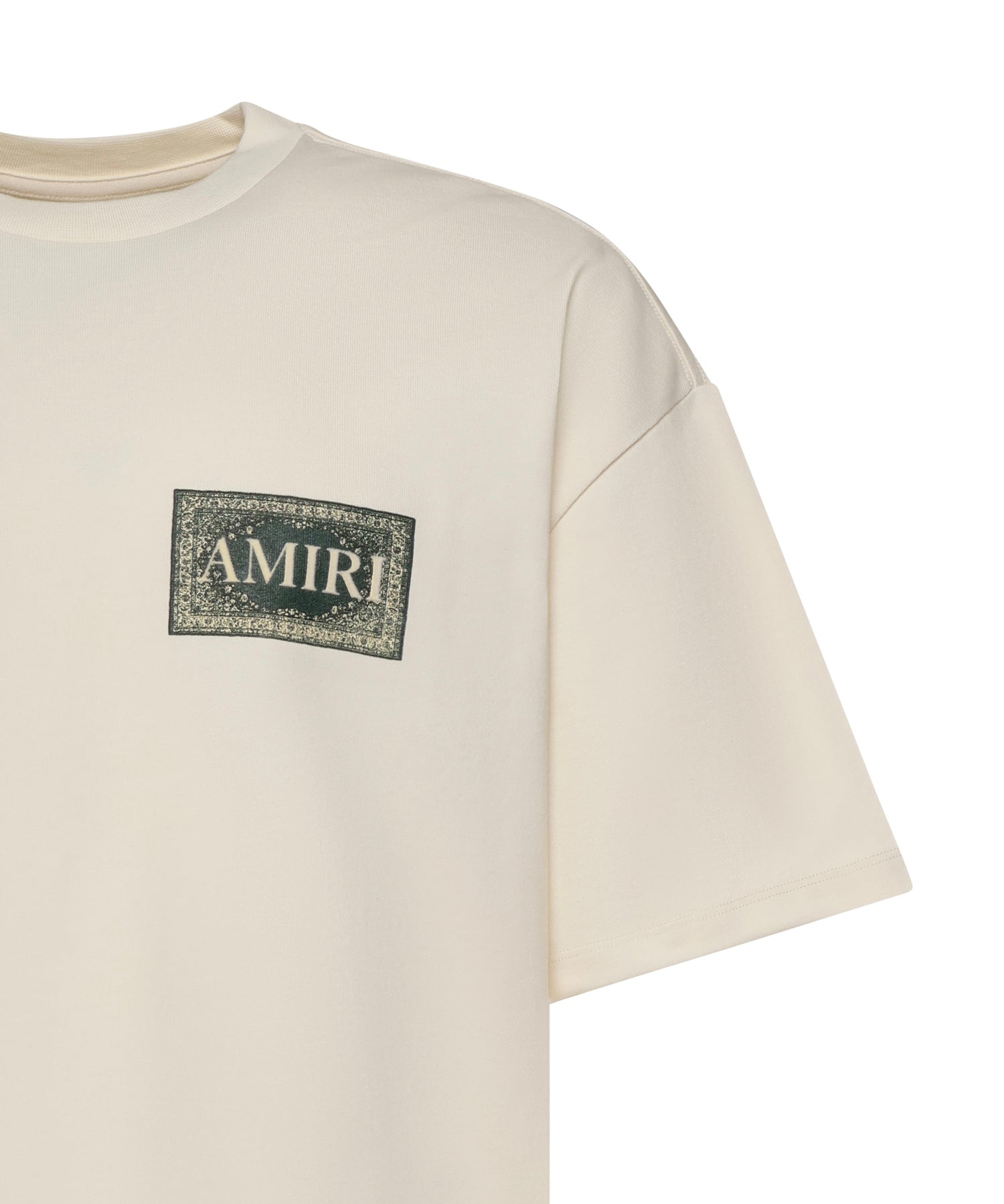 T-shirt Chateau Crest in cotone<BR/> AMTOJR1063 127 AMIRI 