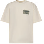 T-shirt Chateau Crest in cotone<BR/> AMTOJR1063 127 AMIRI 