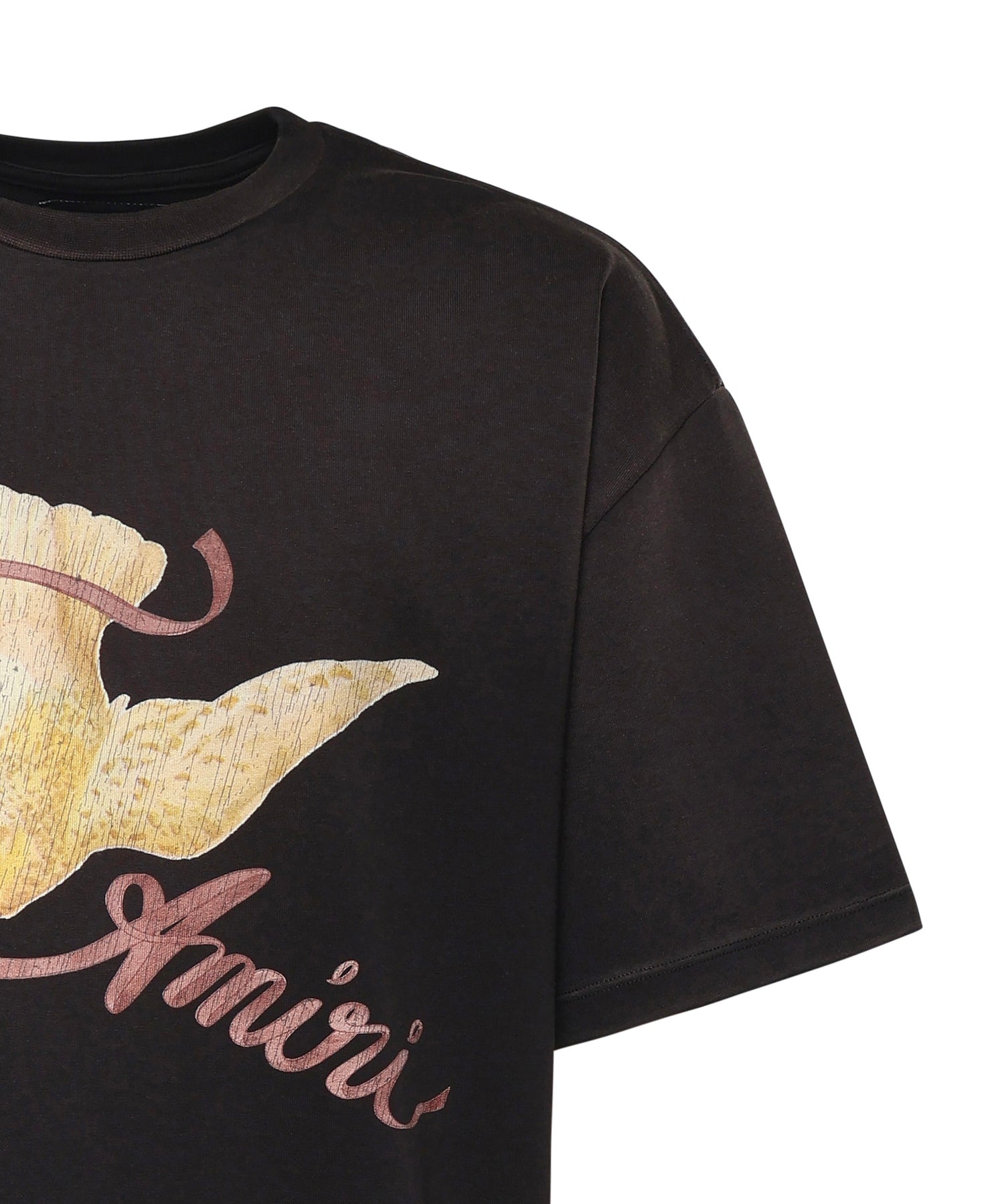 T-shirt con stampa in cotone AMTOJR1131 001 AMIRI 