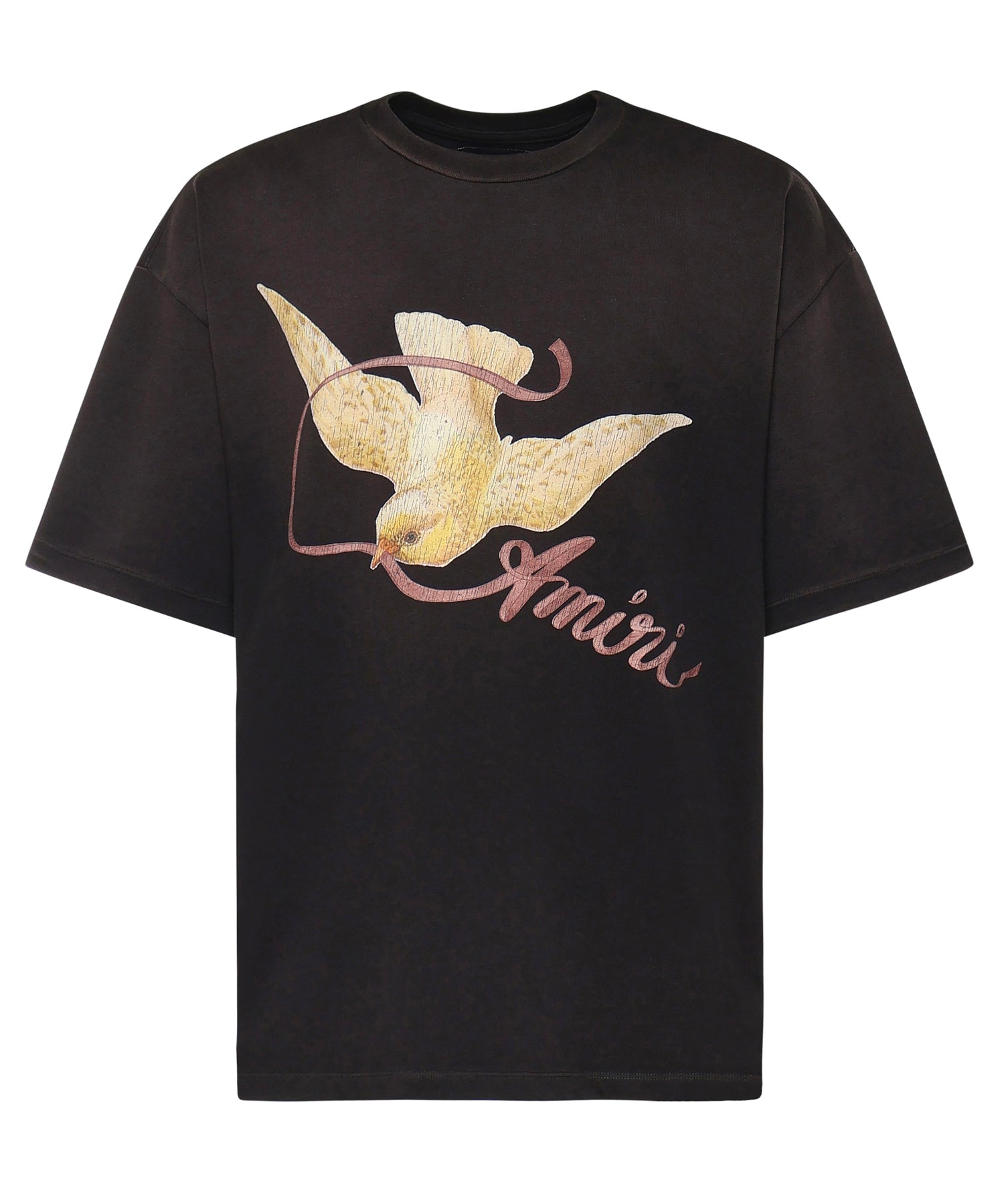 T-shirt con stampa in cotone AMTOJR1131 001 AMIRI 