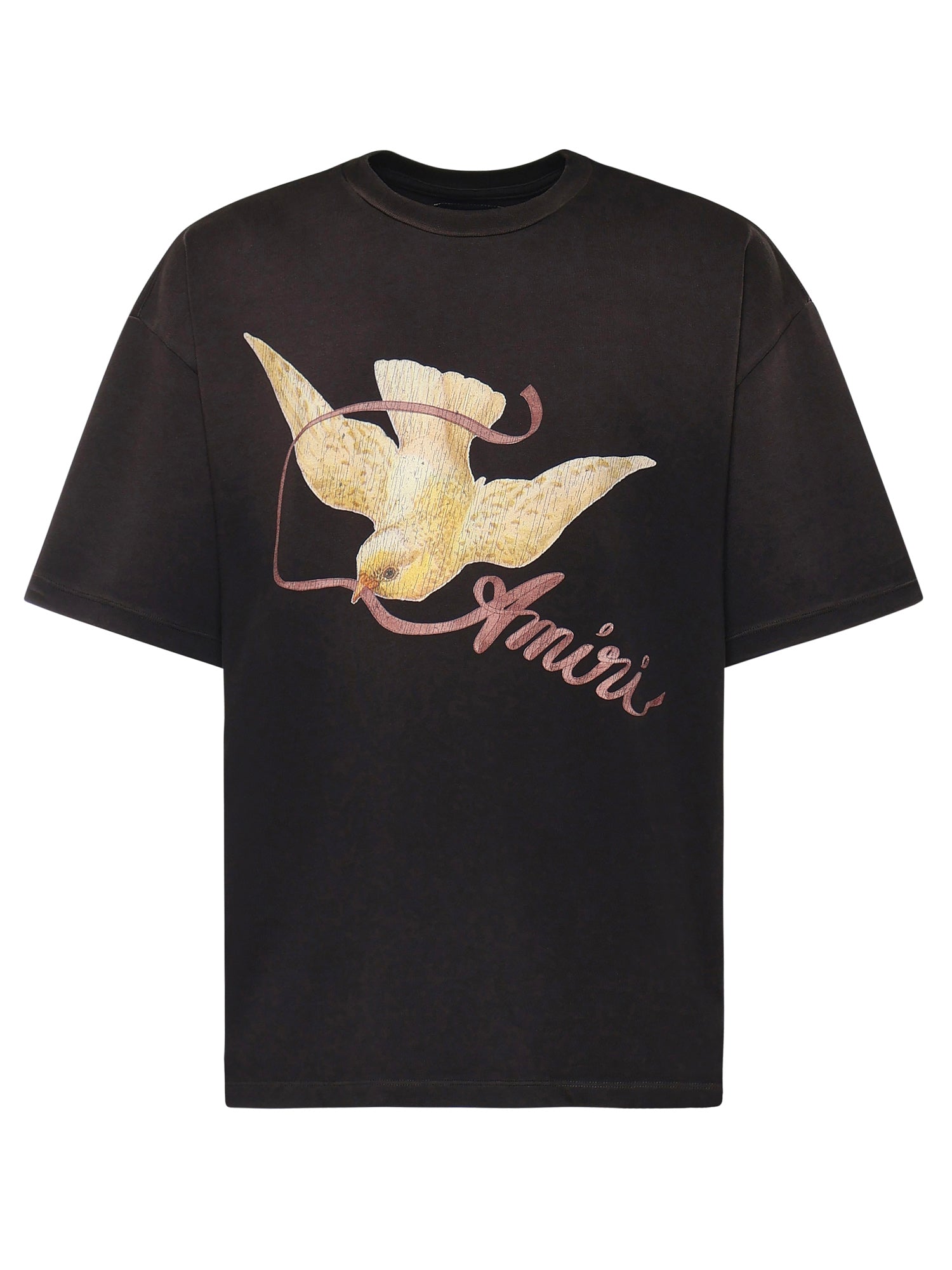 T-shirt con stampa in cotone AMTOJR1131 001 AMIRI 