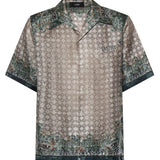 Camicia con stampa in seta AMTOSH1095 900 AMIRI 