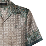 Camicia con stampa in seta AMTOSH1095 900 AMIRI 
