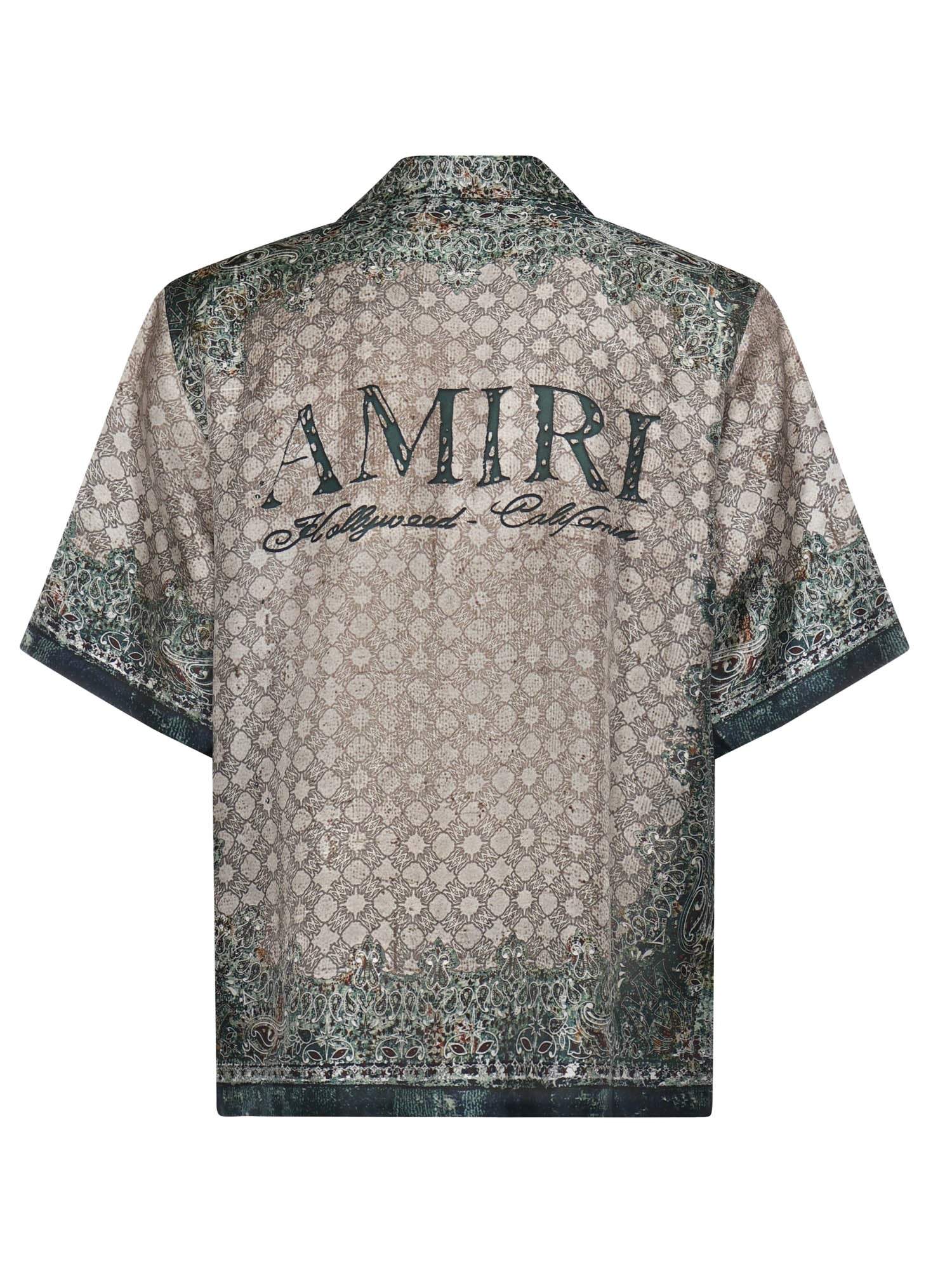 Camicia con stampa in seta AMTOSH1095 900 AMIRI 
