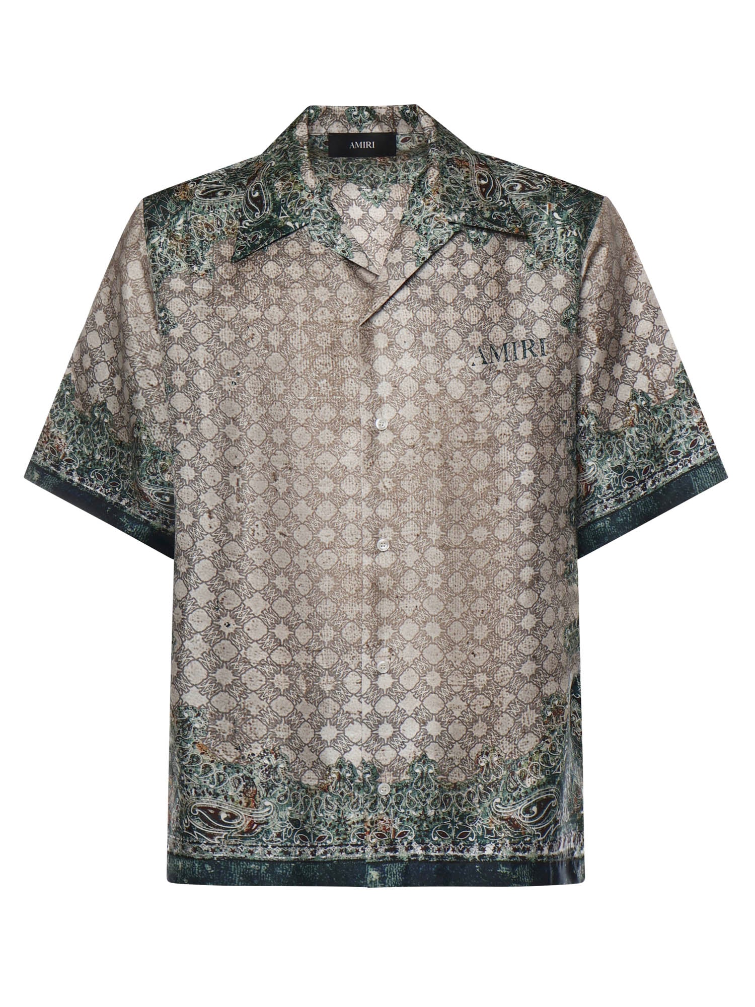 Camicia con stampa in seta AMTOSH1095 900 AMIRI 