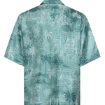 Camicia con stampa in seta AMTOSH1126 395 AMIRI 
