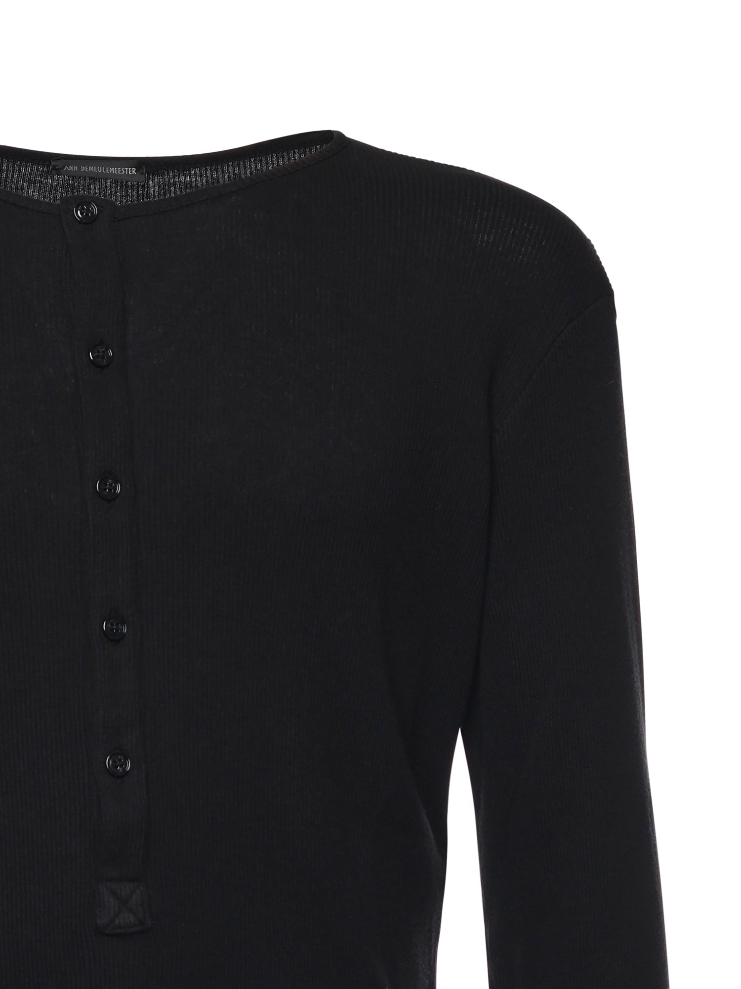 Top Ilyas Serafino in cotone B0013820 FA659099 ANN DEMEULEMEESTER 