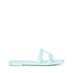 Sandali flat Infinity Chain Jelly ICJFLAS0 JLYSRZ AQUAZZURA 