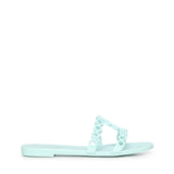 Sandali flat Infinity Chain Jelly ICJFLAS0 JLYSRZ AQUAZZURA 